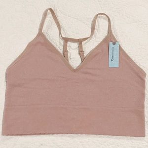 Anthropologie Jenny T-Back Bralette 1x/2x